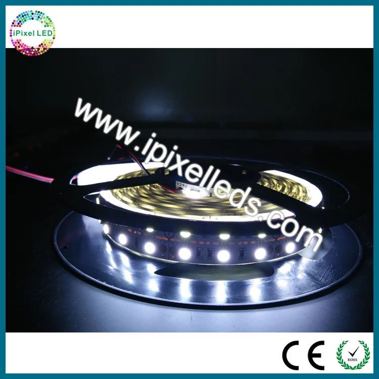 Теплый белый/чистый белый/холодный белый SMD5050 DC24V двухрядный 120 светодиодов/м