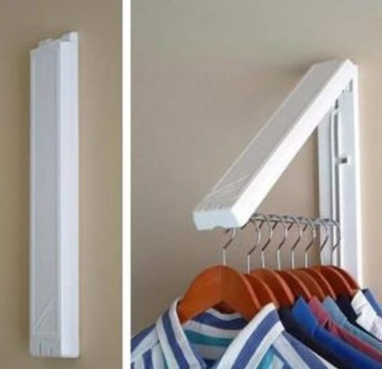 Многофункциональная комнатная настенная вешалка креативная невидимая складная