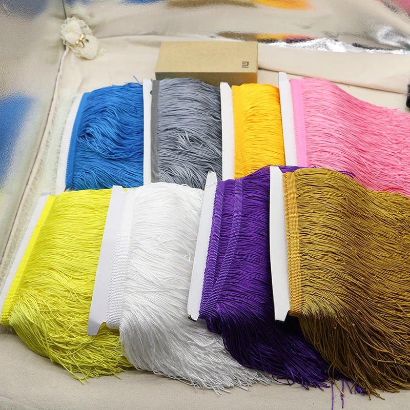 5 ярдов/партия кружевная бахрома из полиэстера ширина 15 см и 20 см|fringe trim|lace fringe