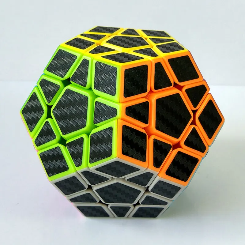 ZCUBE 7 видов, наклейка из углеродного волокна, скоростные Волшебные кубики, игрушка-головоломка для детей, детская Подарочная игрушка, Инструкция для взрослых