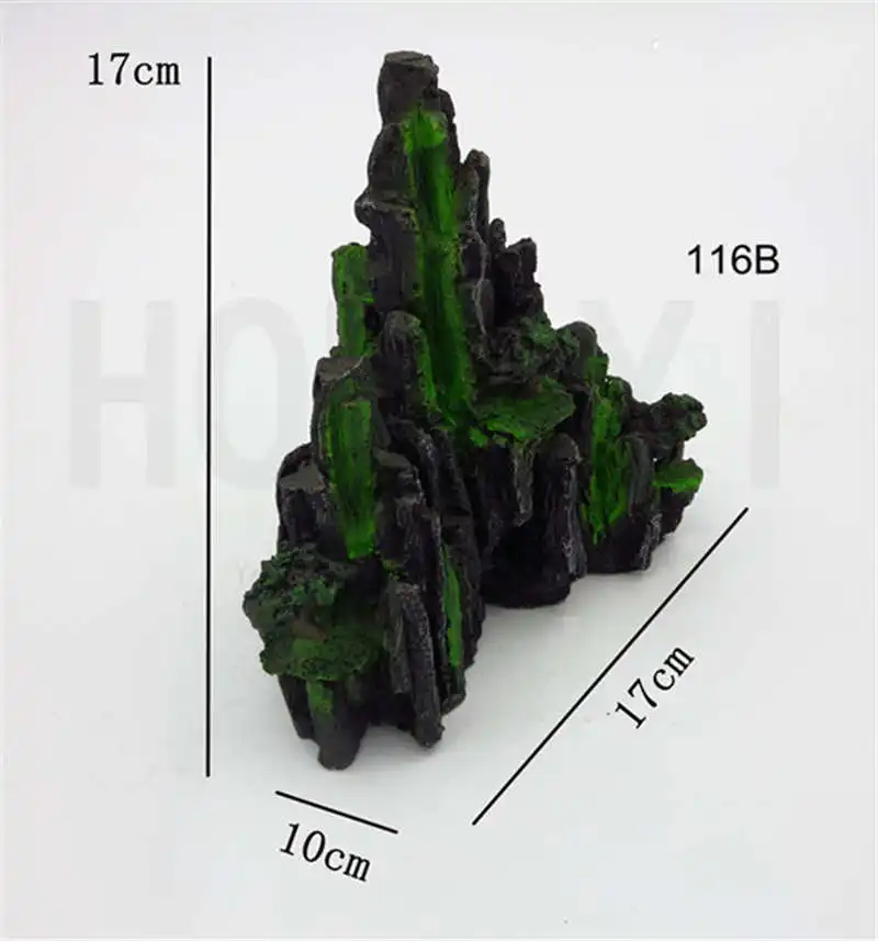 Фотоэлемент для аквариума украшение каменное дерево из смолы ландшафтное | Дом и