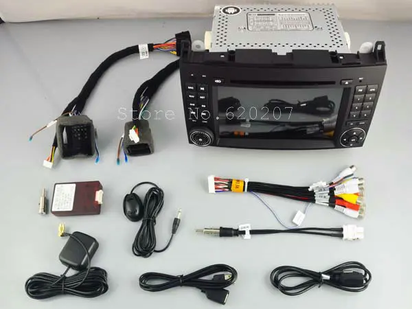 Android 7.1 Car Audio dvd плеер GPS для MERCEDES BENZ a/b класс мультимедиа навигация головное