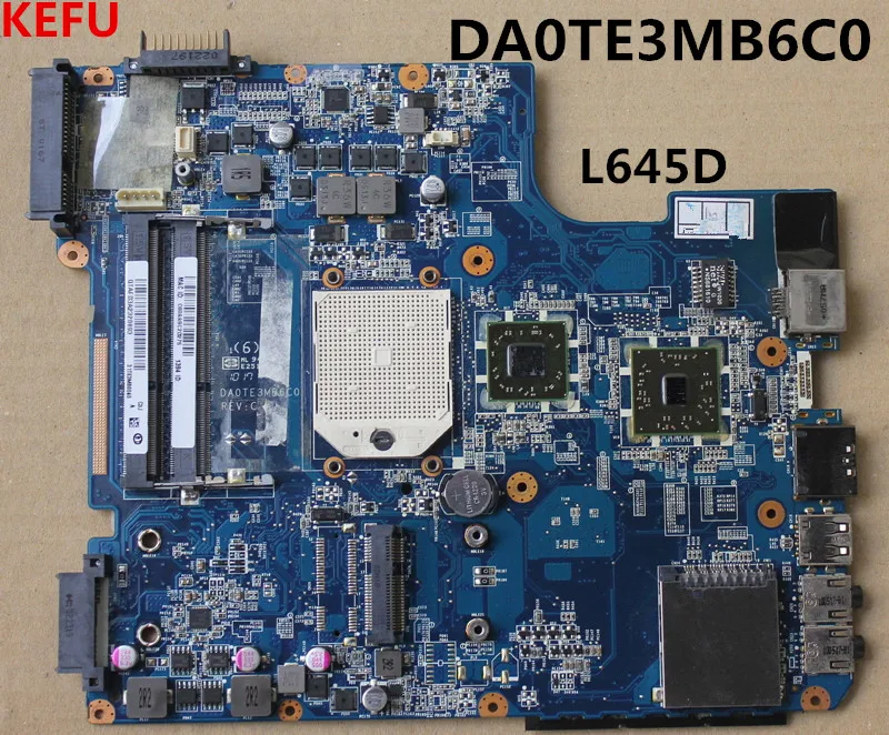 Материнская плата KEFU A000073410 DA0TE3MB6C0 для ноутбука Toshiba L645 L645D DDR3|Материнские платы| |
