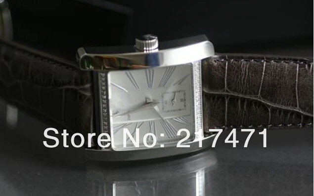 Free shipping+ wholesale! quartz watch AR3163 belt square romaji leisure female table. | Наручные часы