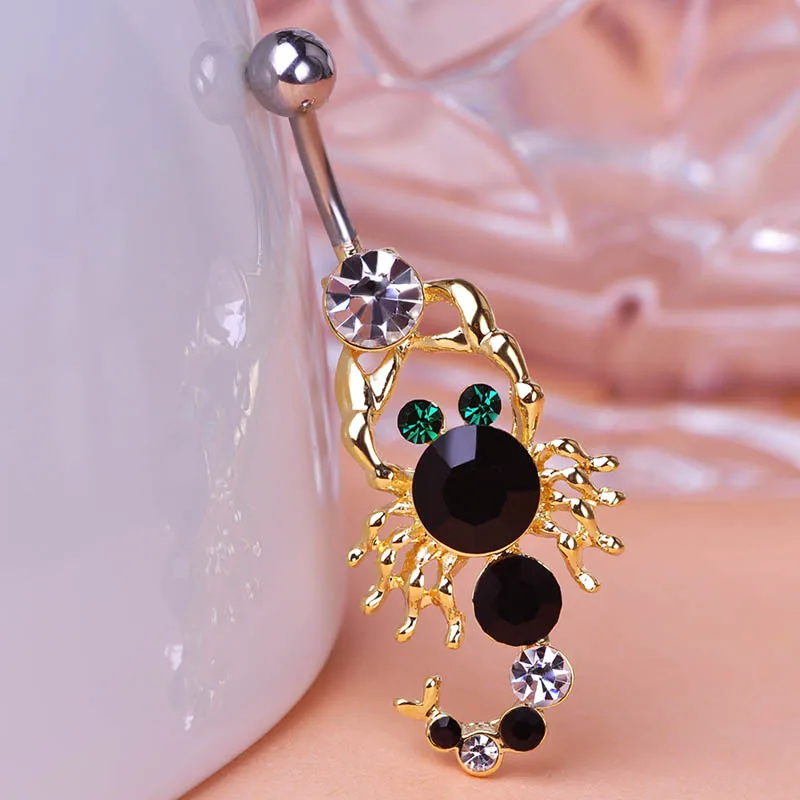 Эксклюзивный австрийский хрусталь ЗОЛОТОЙ СКОРПИОН стимпанк сексуальные