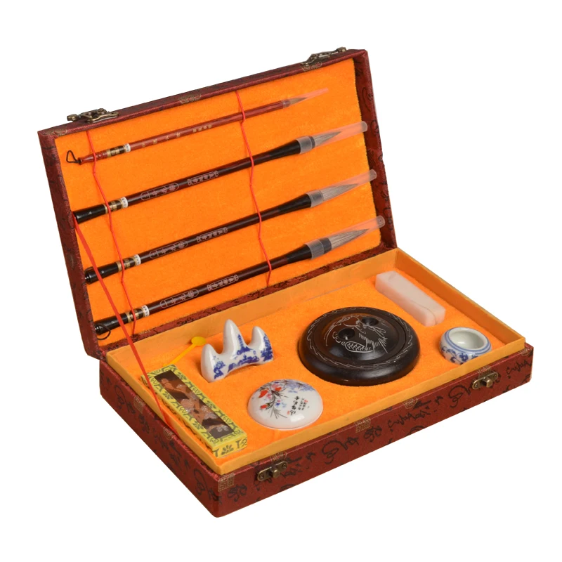 Ласка для волос Китайская каллиграфия кисти набор ручек кисть китайской