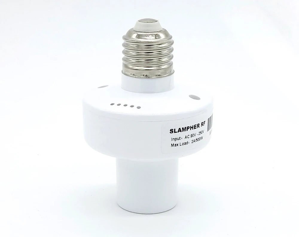 Sonoff Slampher RF 433 mhz беспроводной светильник патрон E27 Модуль Автоматизации умного дома работы(без дистанционного управления