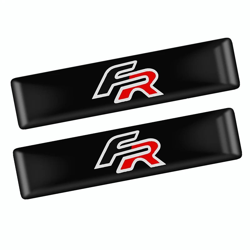 4pcs Car styling small Decorative Badge Hub caps Steering wheel for Seat Leon FR Cupra Ibiza Altea Exeo Formula car Accessory | Автомобили