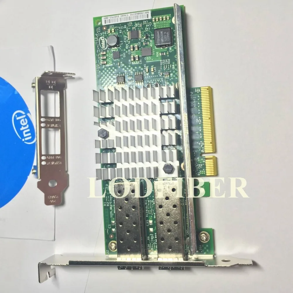 LODFIBER X520 DA2 10 Gigabit 10GBe для программирования в производственных условиях двойной