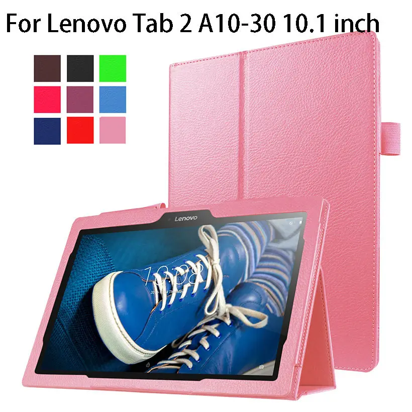 Тонкий чехол из искусственной кожи для Lenovo Tab 2 A10 30 X30F 10 1 дюймов планшета 70