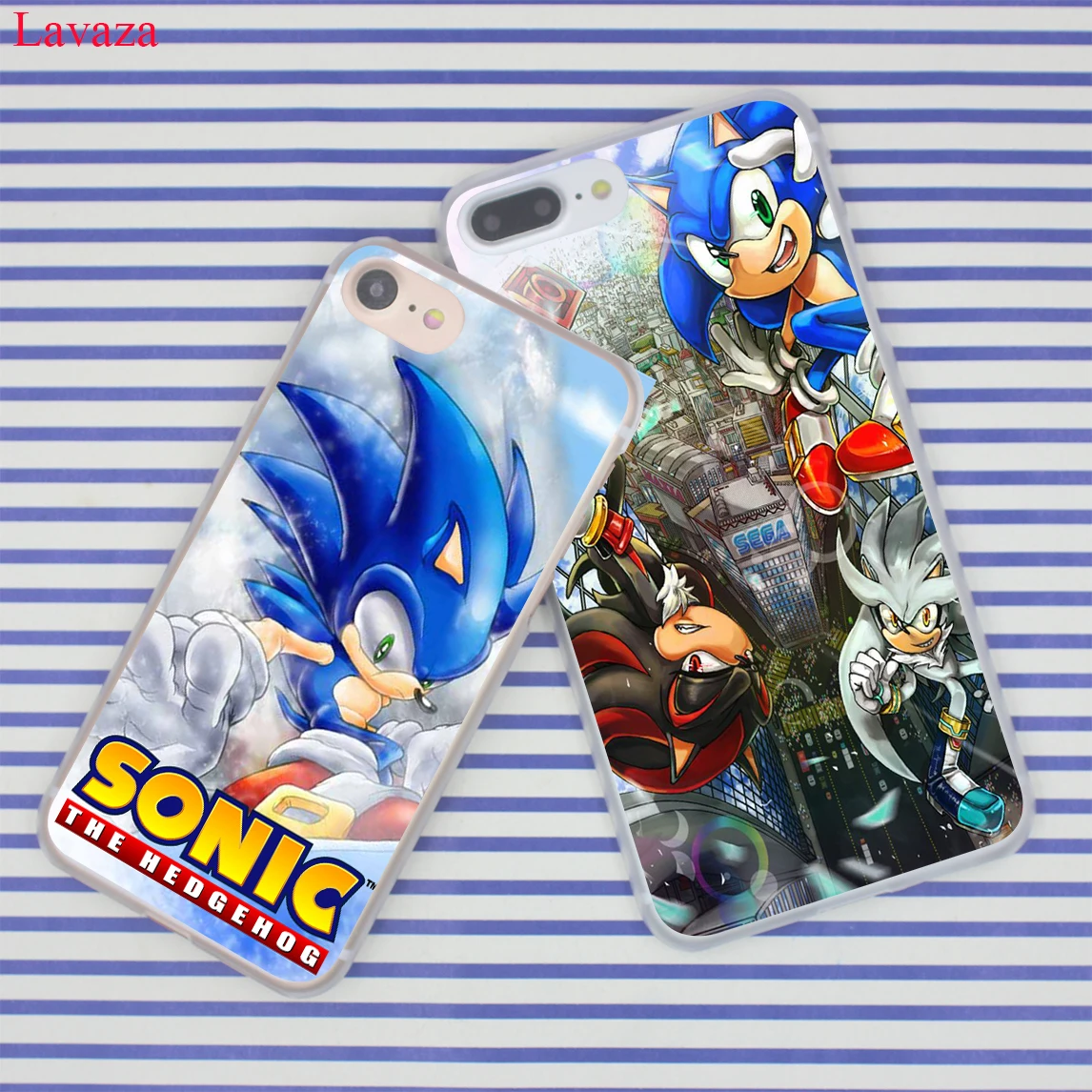 Жесткий чехол для телефона Lavaza Sonic the Hedgehog Series для iPhone XR XS X 11 Pro Max 10 7 8 6 6S 5 5S SE 4S 4