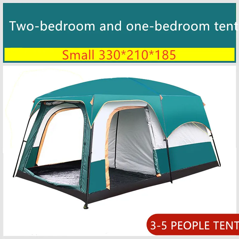 model 1 Small Большие палатки 460*360*210 см, вечерние палатки для кемпинга, Семейные палатки для 5, 8, 10, мужчин, 12, 14, 16 человек, высокое укрытие - Цвет: model 1 Small