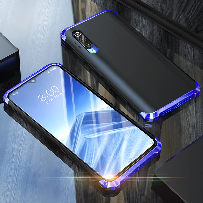 Роскошный Алюминиевый металлический бампер, чехол для Xiaomi mi 9 se чехол противоударный Броня задняя крышка Xio mi Xiaomi mi 9 se чехол mi 9SE S E coque