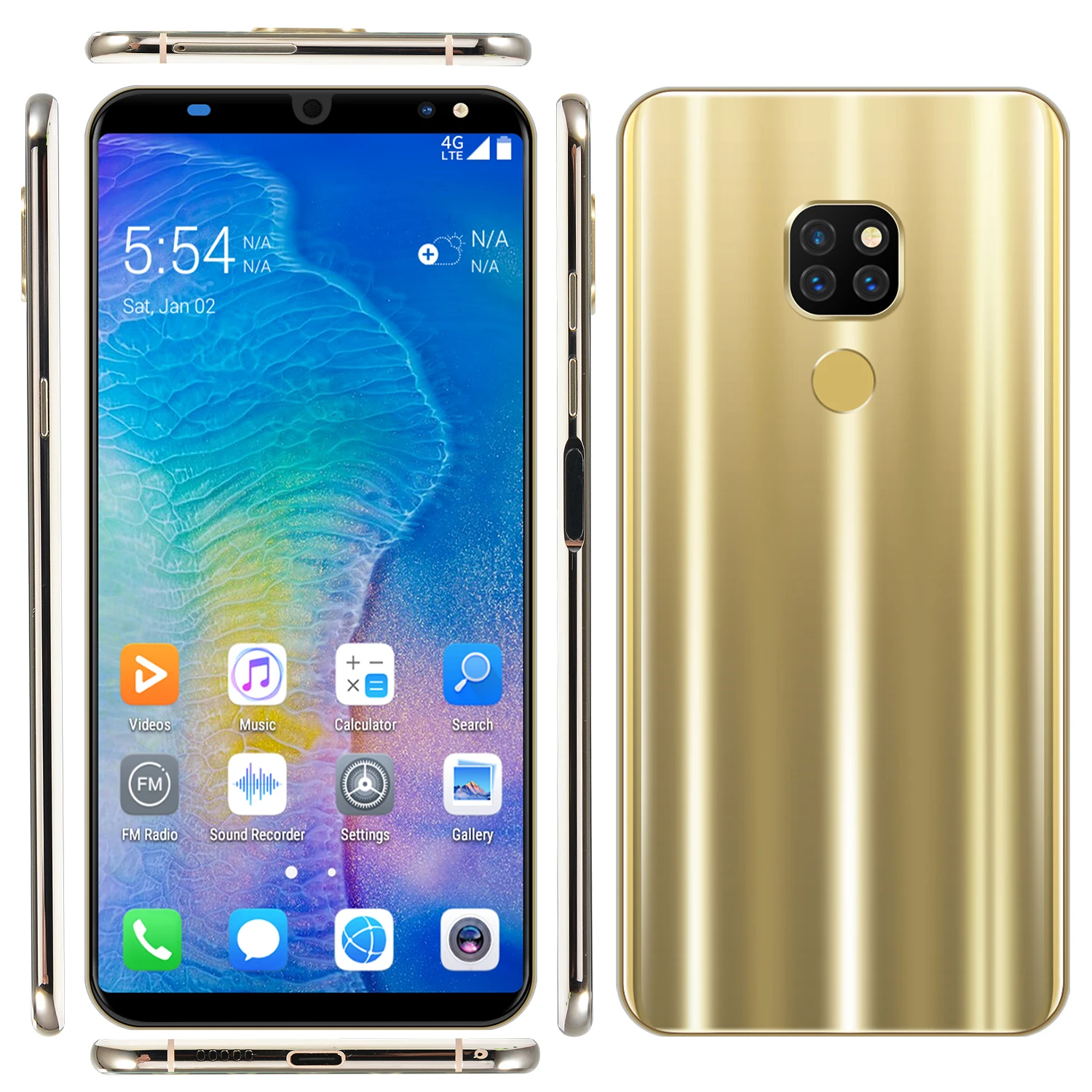 CHAOAI смартфон на Android 4 Гб + 64 Mate20 Pro 6 1 дюйма полноэкранный 8 ядер разблокировка лица
