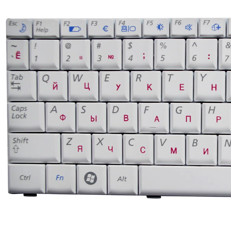 Новая русская клавиатура SSEA белая для ноутбука Samsung NC10 ND10 N108 N110 N128 N140 NP10 N130 NC310 |