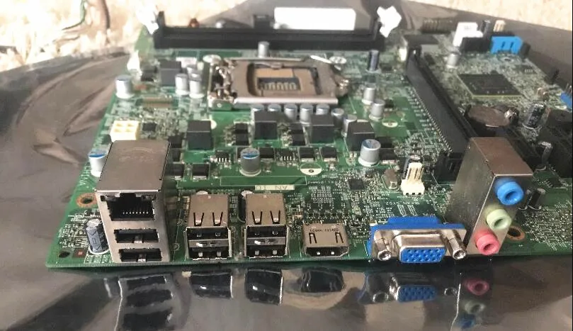 CN-0M5DCD M5DCD материнская плата для DELL Optipex 390 Материнская MIH61R 10097-1 хорошая упаковка |