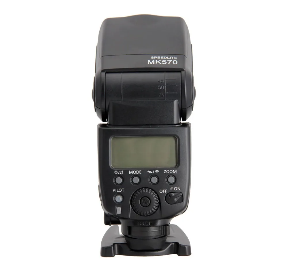 MEKE MEIKE MK570 2 4G Беспроводная синхронизация вспышки speedlite для Canon EOS 5D Mark II III 6D 7D 50D 60D 70D