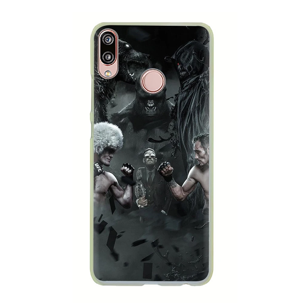 H4 Жесткий чехол для телефона kabib nurmagomedov UFC для huawei Honor 6A 7A 2GB 3GB Pro 7X8 Lite 8C 8X9 10 Lite - Цвет: H4