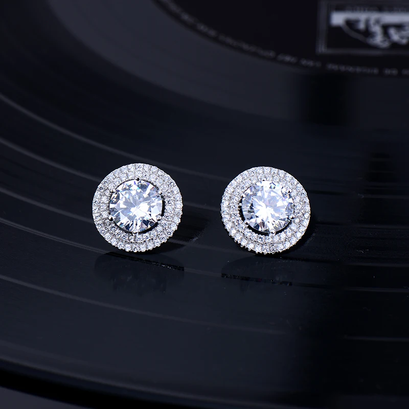 

Designer Fashion 925 Sterling Silver Jewelry 3A Cubic Zirconia Party Earring