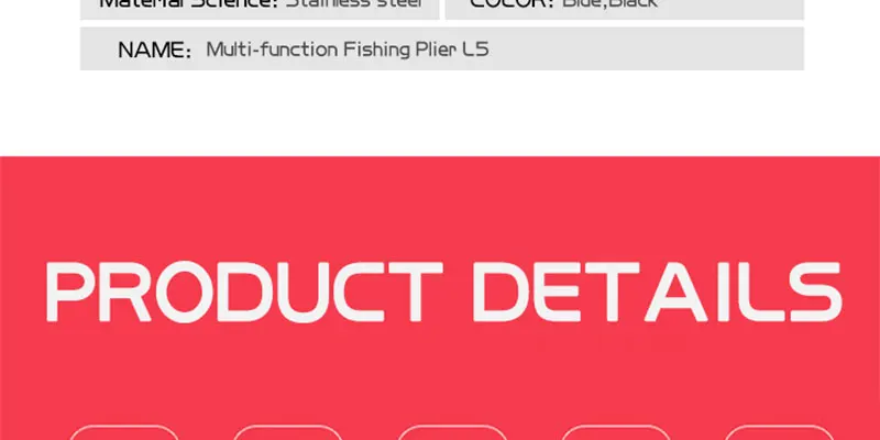 Angryfish многофункциональные инструменты плоскогубцы L5 рыболовные крючки алюминиевые рыболовные зажимы разъемное кольцо резаки рыболовные крючки для удаления