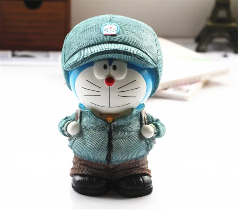 Doraemon копилка для денег мультяшная Джингл кошки Копилка из смолы копилка для монет креативная копилка для детей