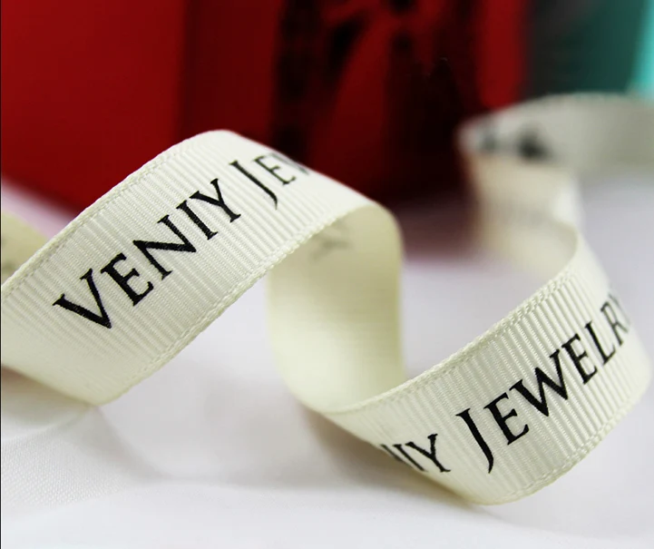 High Quality Customized Grosgrain Ribbons 6-75mm 100yards For Wedding / Party Baby Shower Any Language And Design | Дом и сад