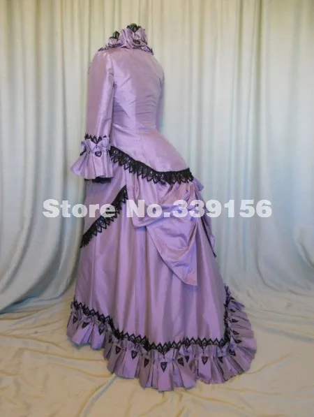 Бестселлер длинное викторианское платье 18 века для вечерние из тафты