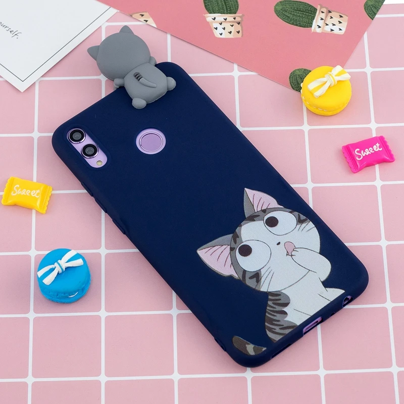 For Huawei Honor 8X Case Toys 3D Cartoon Slim Back Cover Phone Silicone Honor8X Soft Bumper |