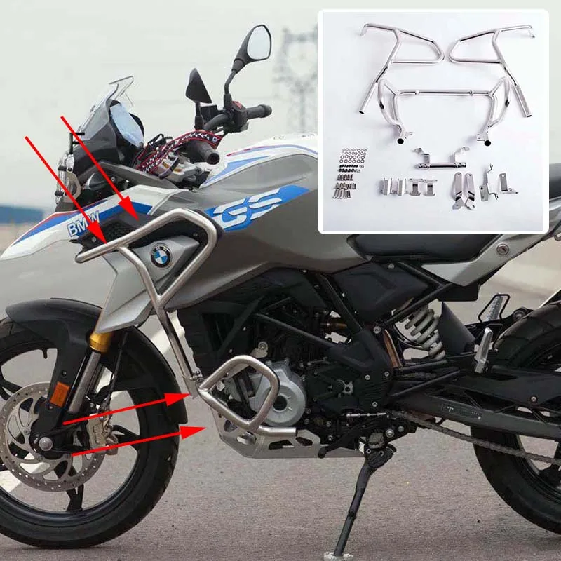 Для BMW G310GS 2017 2018 защита двигателя для мотоцикла аксессуары|Накладки и