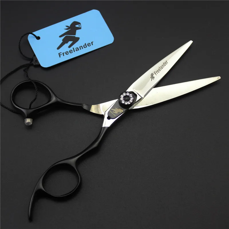 Новые 5 дюймовые ножницы для волос черные розовые профессиональные Tesoura изделия