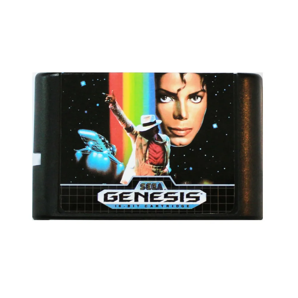 

Michael Jackson's Moonwalker 16 bit MD Game Card For Sega Mega Drive For SEGA Genesis