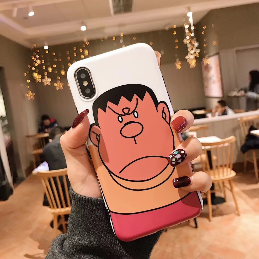 Япония мультфильм Doraemon телефон чехол для iPhone 11 Pro 6 6s 7 8 Plus X Xs Max Xr привлекательный