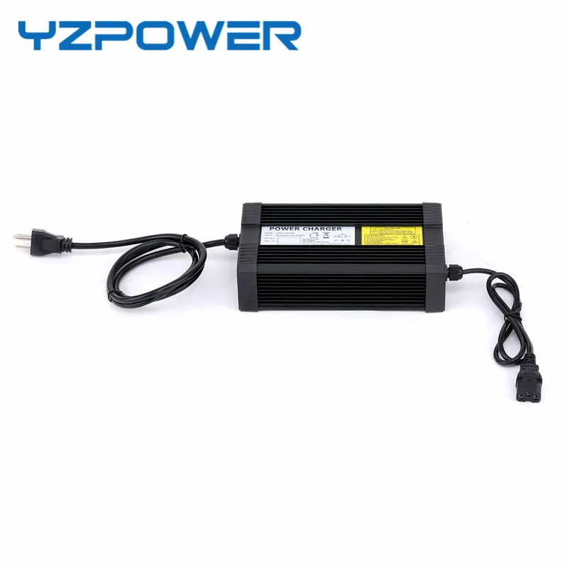 YZPOWER 25,2 V 13A 13,5 V 14A 14,5 V 15A литий-ионная литиевая батарея зарядное устройство для батареи 22,2 V с CE FCC