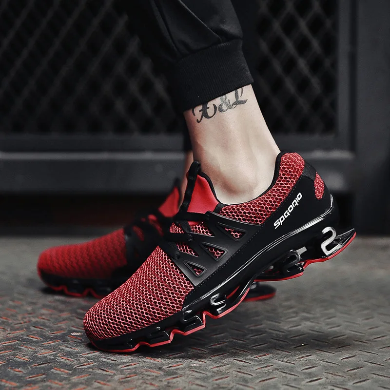 Новые мужские кроссовки для бега дизайнерские на нескользящей подошве