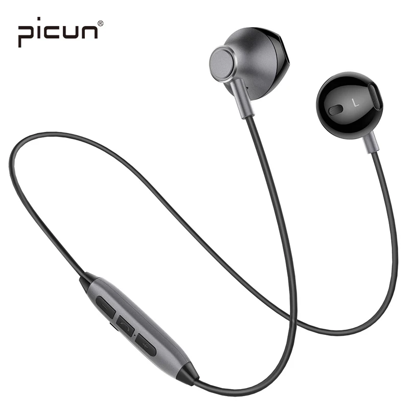 Беспроводные Bluetooth наушники Picun H2 водонепроницаемые спортивные с микрофоном для