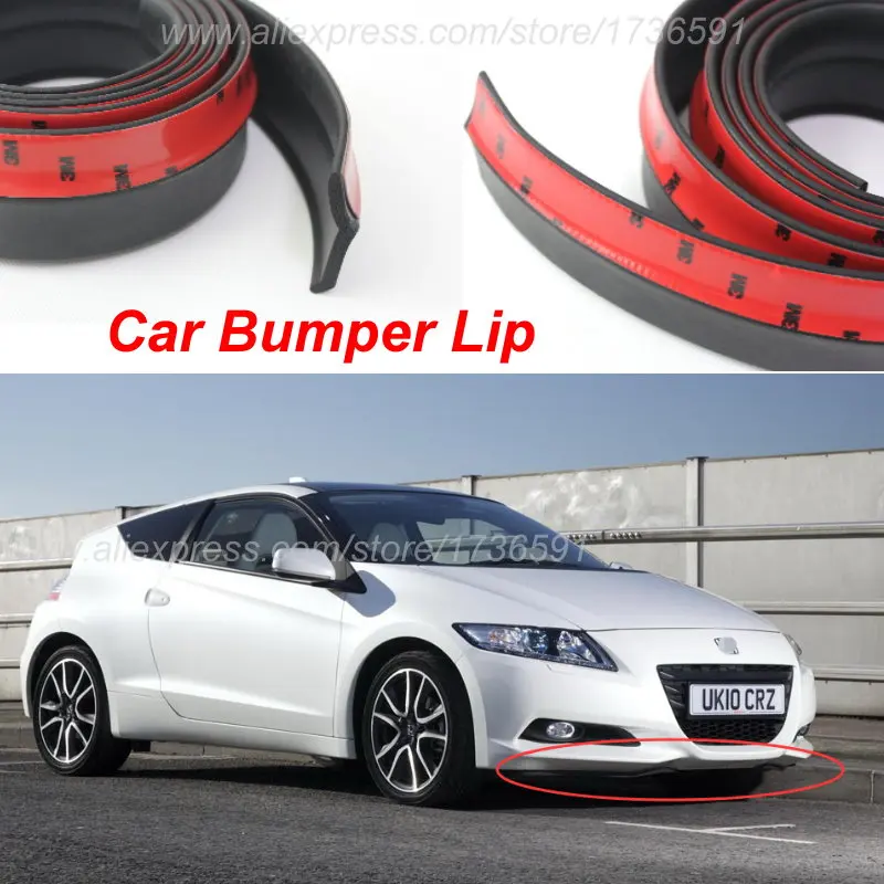 Для HONDA CRZ CR Z Z/губы бампера автомобиля/спойлер для тюнинга автомобиля/комплект