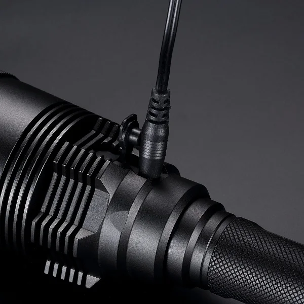 NITECORE MH41 перезаряжаемый фонарик CREE XHP50 max 2150LM дальность луча 495 м тактический фонарь с 2*18650 2300 mAh батареей