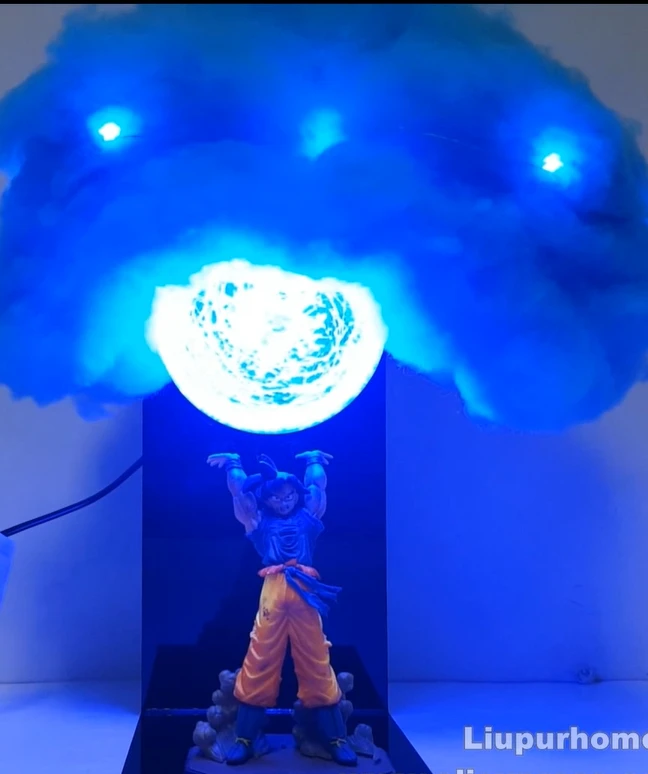 Son Goku Genki damаспирит бомба облако DIY светодиодсветодиодный ночные светильники