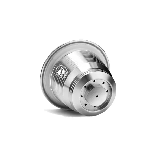 ICafilas 4 шт./компл. из нержавеющей стали многоразовые капсула Nespresso с пресс