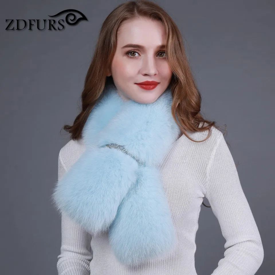 2020 FXFURS модные новые стильные зимние сапоги натурального меха лисы с отложным