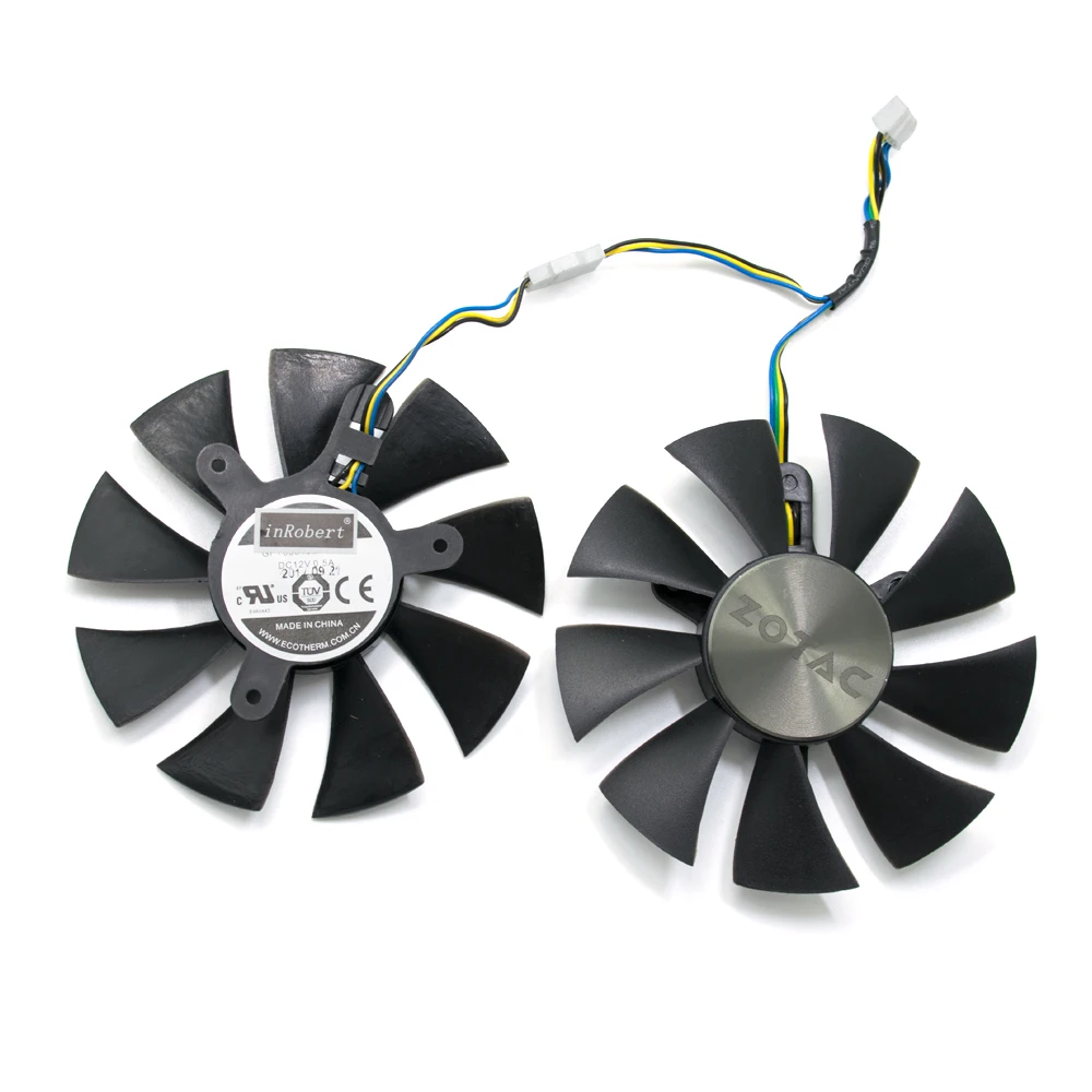 Кулер для Zotac GTX1070 4pin 42 мм 85 GFY09010E12SPA 8 ГБ GTX 1060 3 ГБ|Кулеры и системы охлаждения