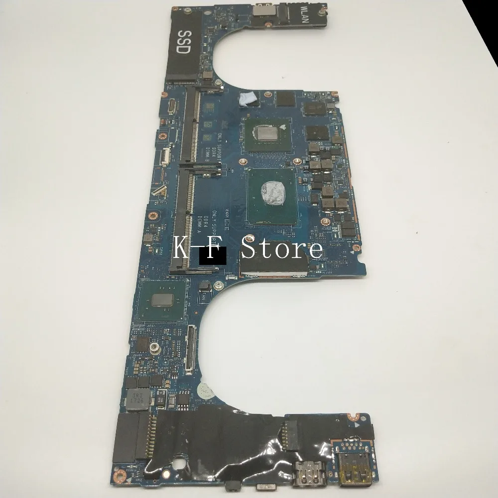 Для DELL XPS 15 9560 материнская плата для ноутбука CAM00/01 LA E331P 0YV12N CN YV12N с i5 7300HQ GTX 1050 4GB