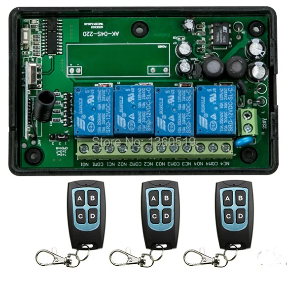 Новый AC85v ~ 250 V 110 V 220 V 230 V 4CH RF Беспроводной дистанционного Управление реле безопасности Системы гаражные ворота, электрические двери
Новый AC85v ~ 250 V 110 V 220 V 230 V 4CH RF Беспроводной дистанционного Управление реле безопасности Системы гаражные ворота, электрические двери
