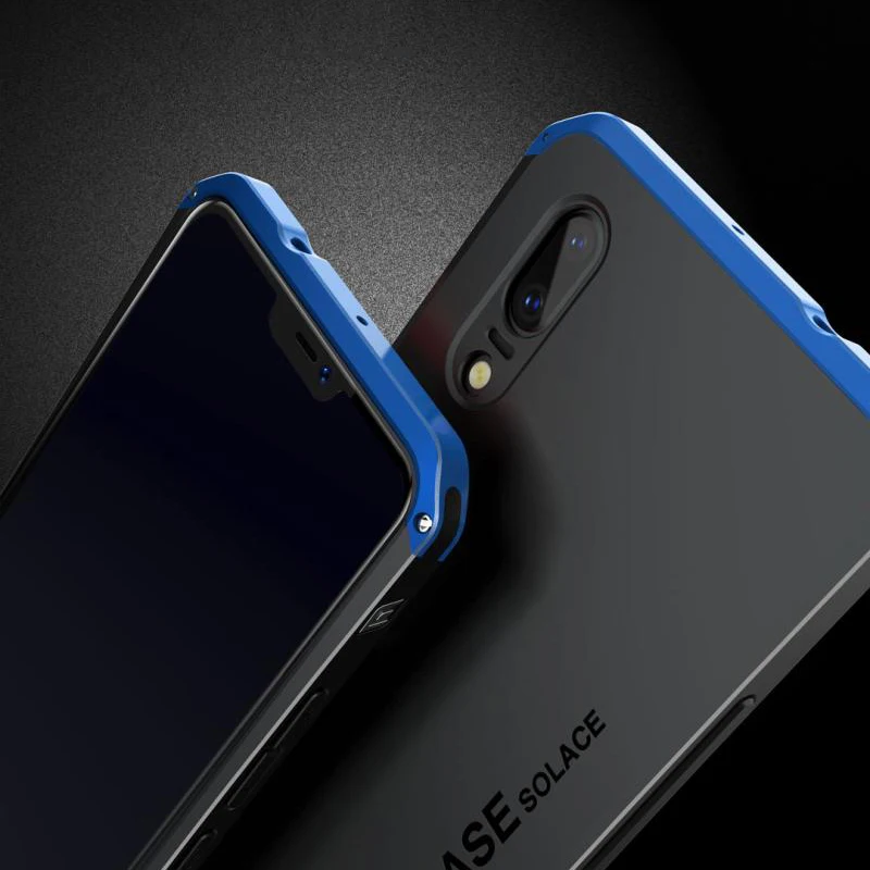 Soinmy противоударный защитный металлический чехол для huawei v20 P10 Honor V8 металлический каркас резиновая задняя крышка для huawei P20 mate 9 mate 10 fundas