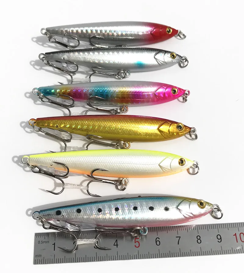 Рыболовная Тонущая приманка карандаш забрасываемая жесткая дальнего действия 8