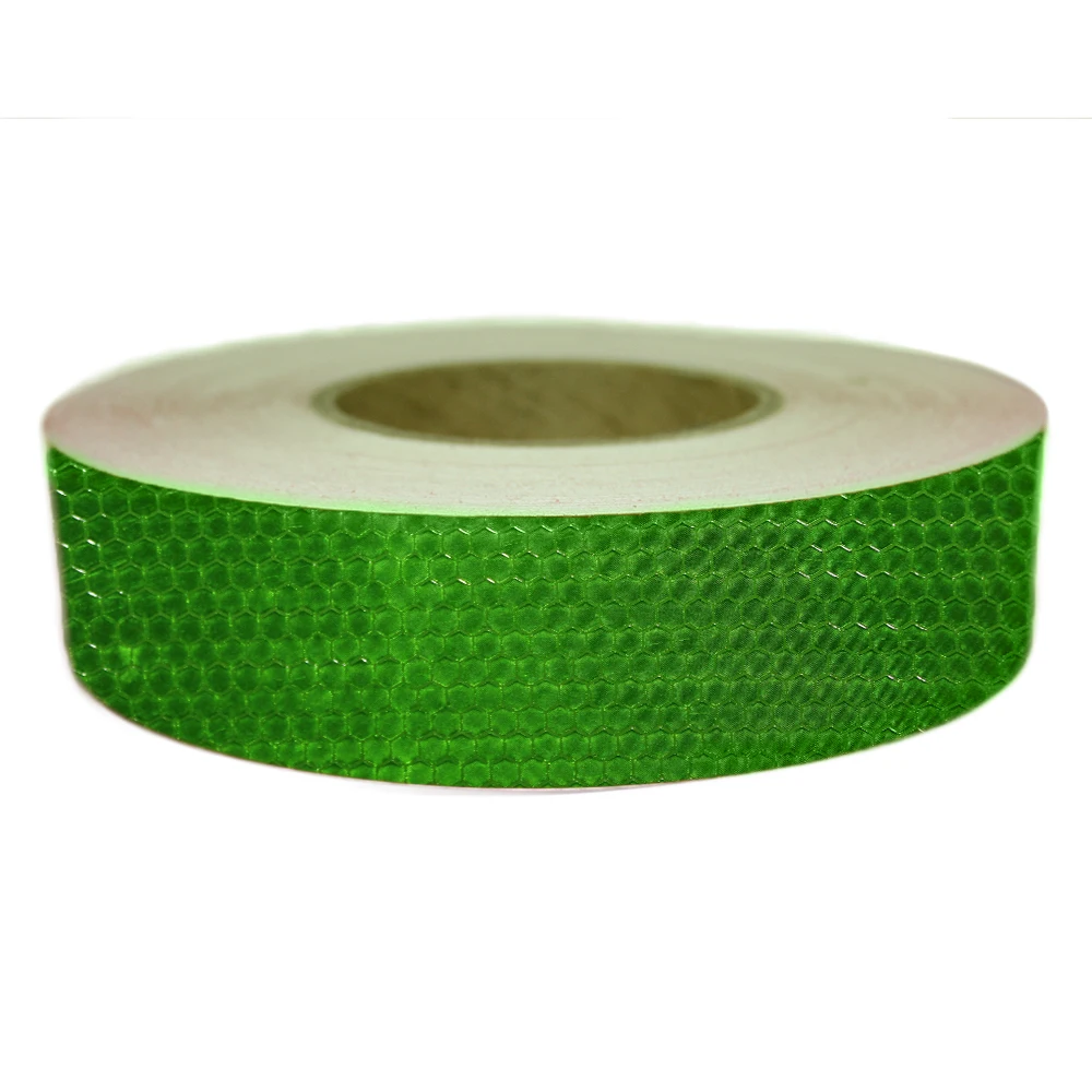 Автомобильные отражающие наклейки 4 см * 5 м Предупреждение льная лента