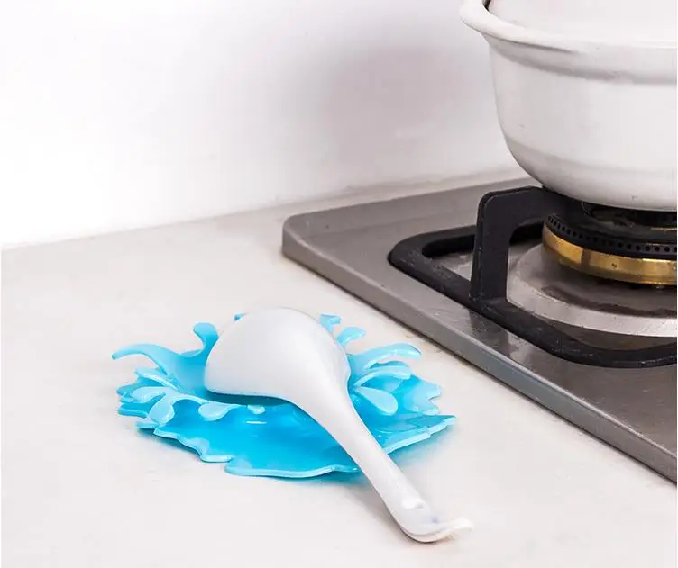 1 шт. подставка для ложки 4 цвета|spoon rest|spoon racksplash spoon rest |