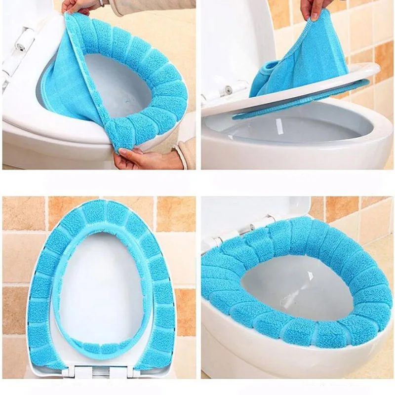 Basupply 1 шт. удобный чехол для ванной комнаты хлопковая подставка накладки