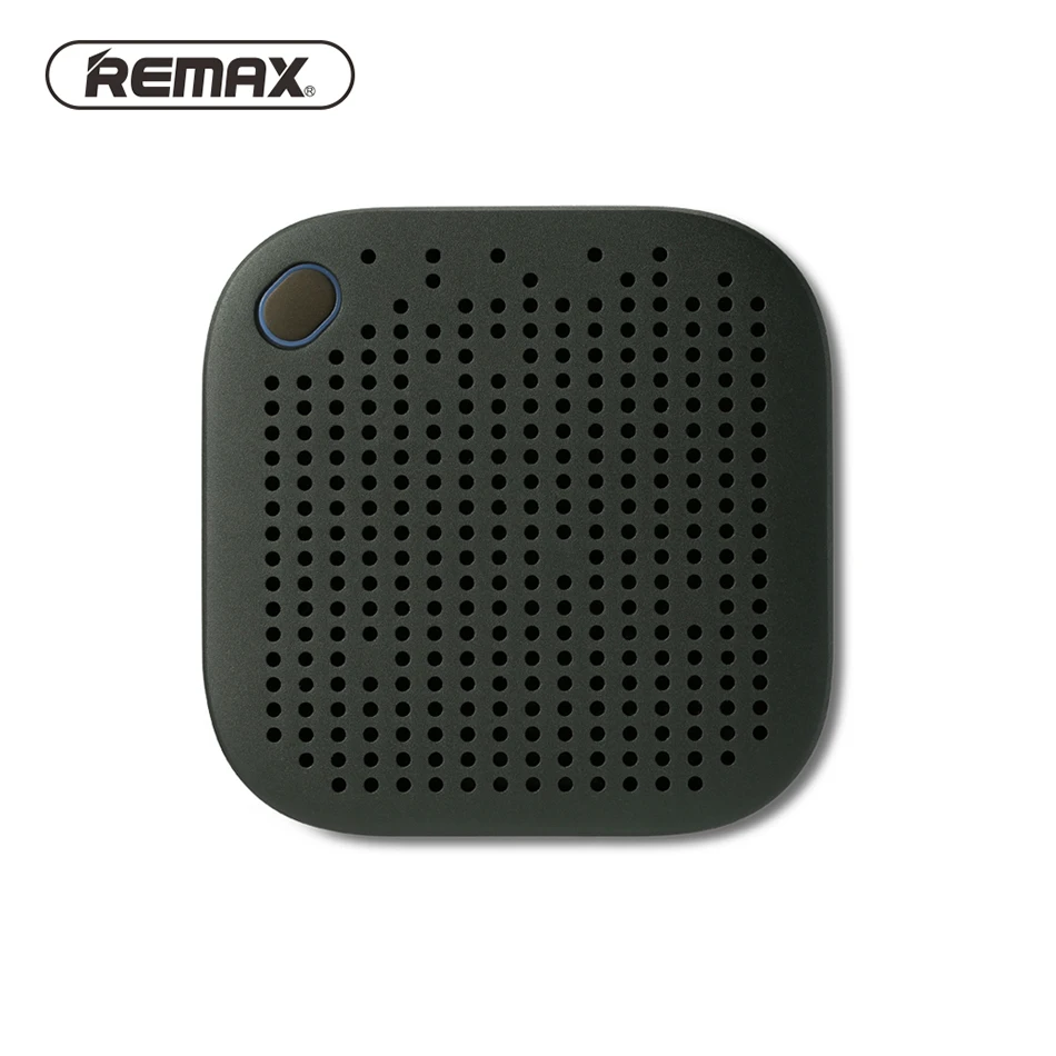 REMAX Портативный Мини Bluetooth 4 2 Динамик 1200 мАч Metal стерео музыку бас HD звук 5 Вт