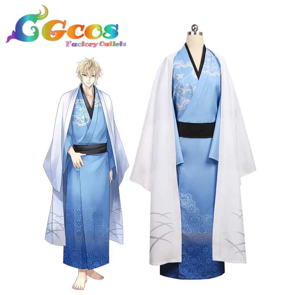 CGCOS Косплэй костюм IKEMEN SENGOKU Уэсуги Кэнсин кимоно Костюмы аниме настройки Хэллоуин